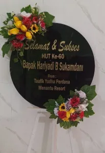 Papan Akrilik Ucapan Ulang Tahun Bantargebang